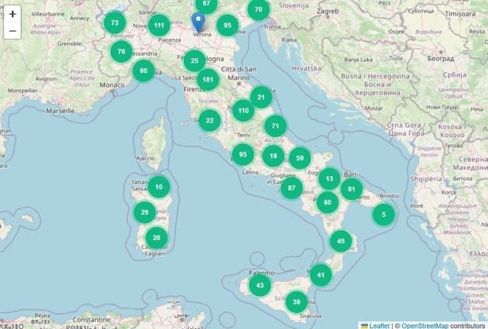 Esplora la mappa degli agricoltori locali